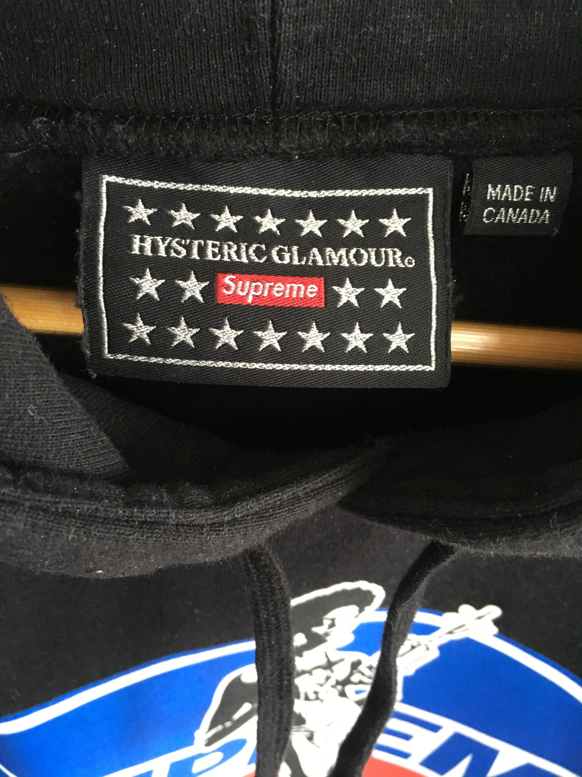 Supreme x hysteric 2025 glamour hoodie