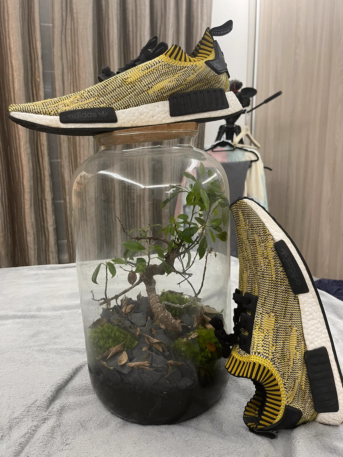 adidas NMD R1 Yellow Camo Vinted