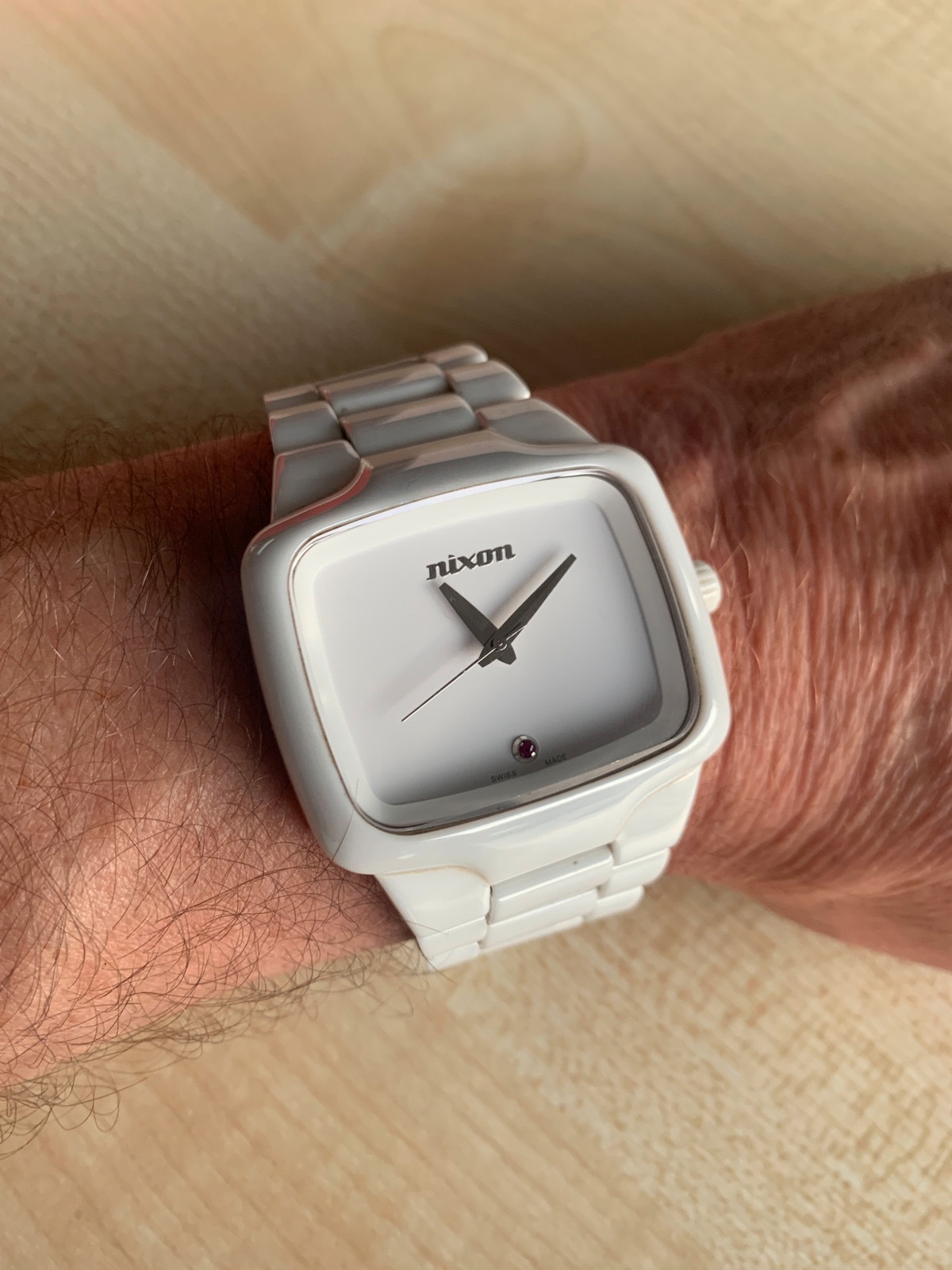 Nixon ceramic shop player white