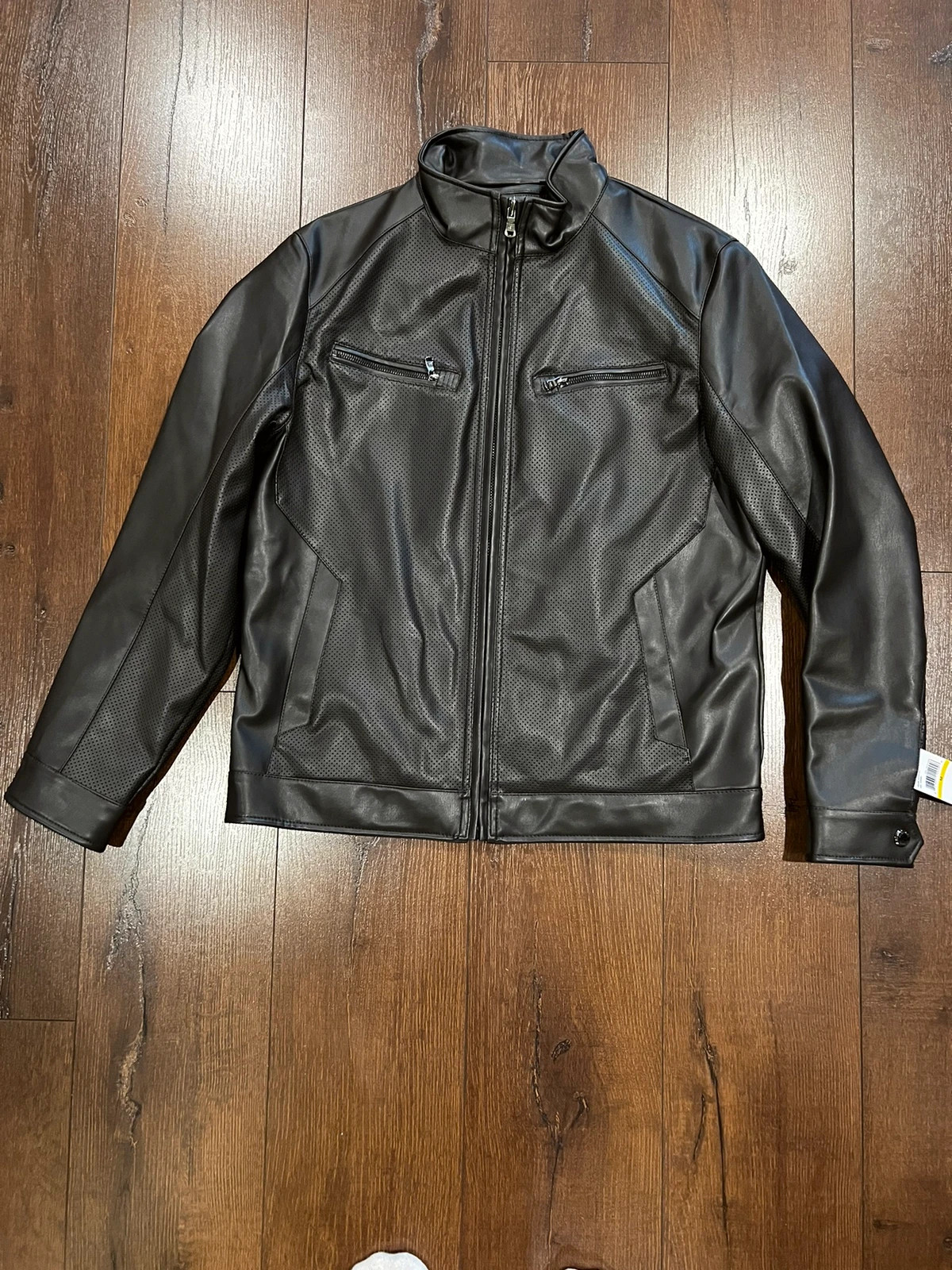 Michael Kors Brown Leather Jacket Brand New Vinted