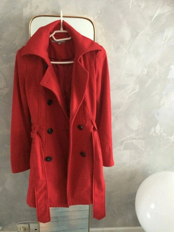 Etam manteau 2024 rouge