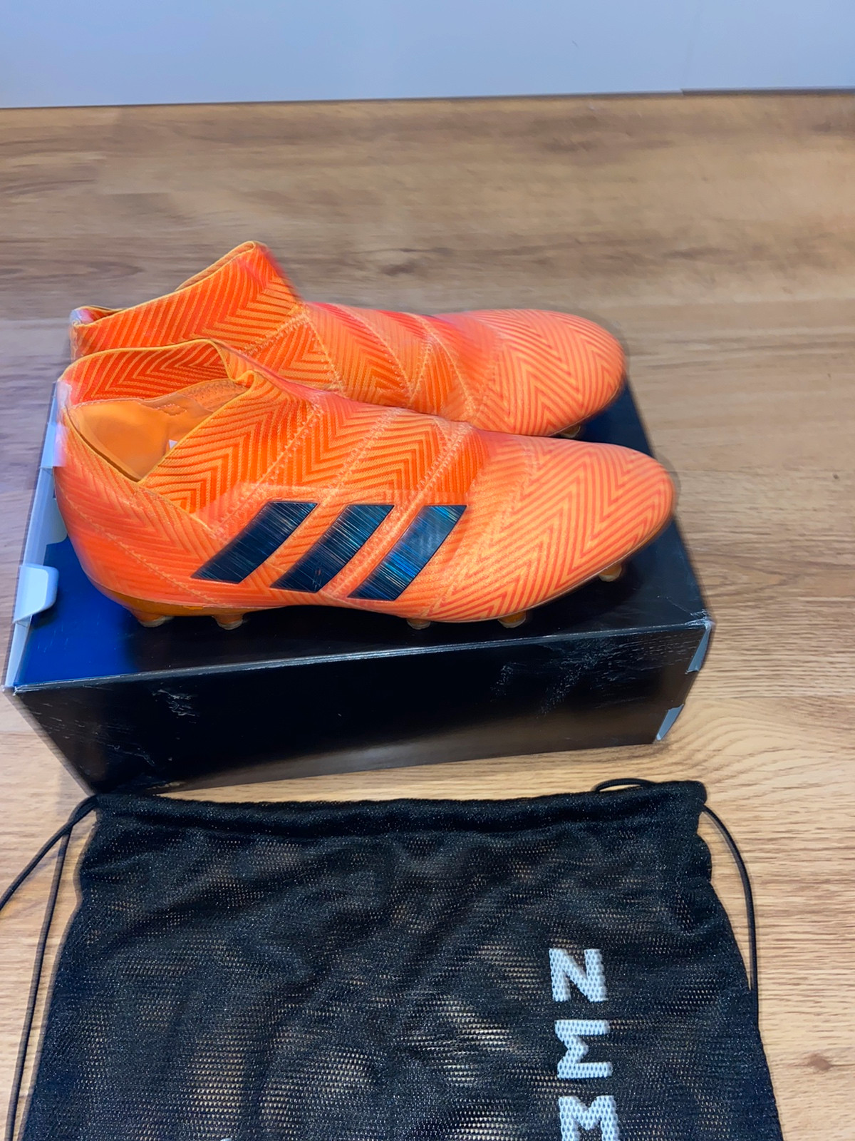 FuBballschuhe Adidas Nemeziz 18 FG IN 42 2 3 in Orange Rot Schwarz Vinted