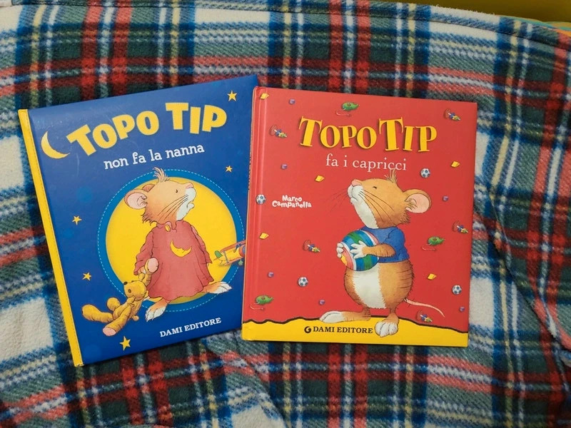 Set 2 libri Topo Tip