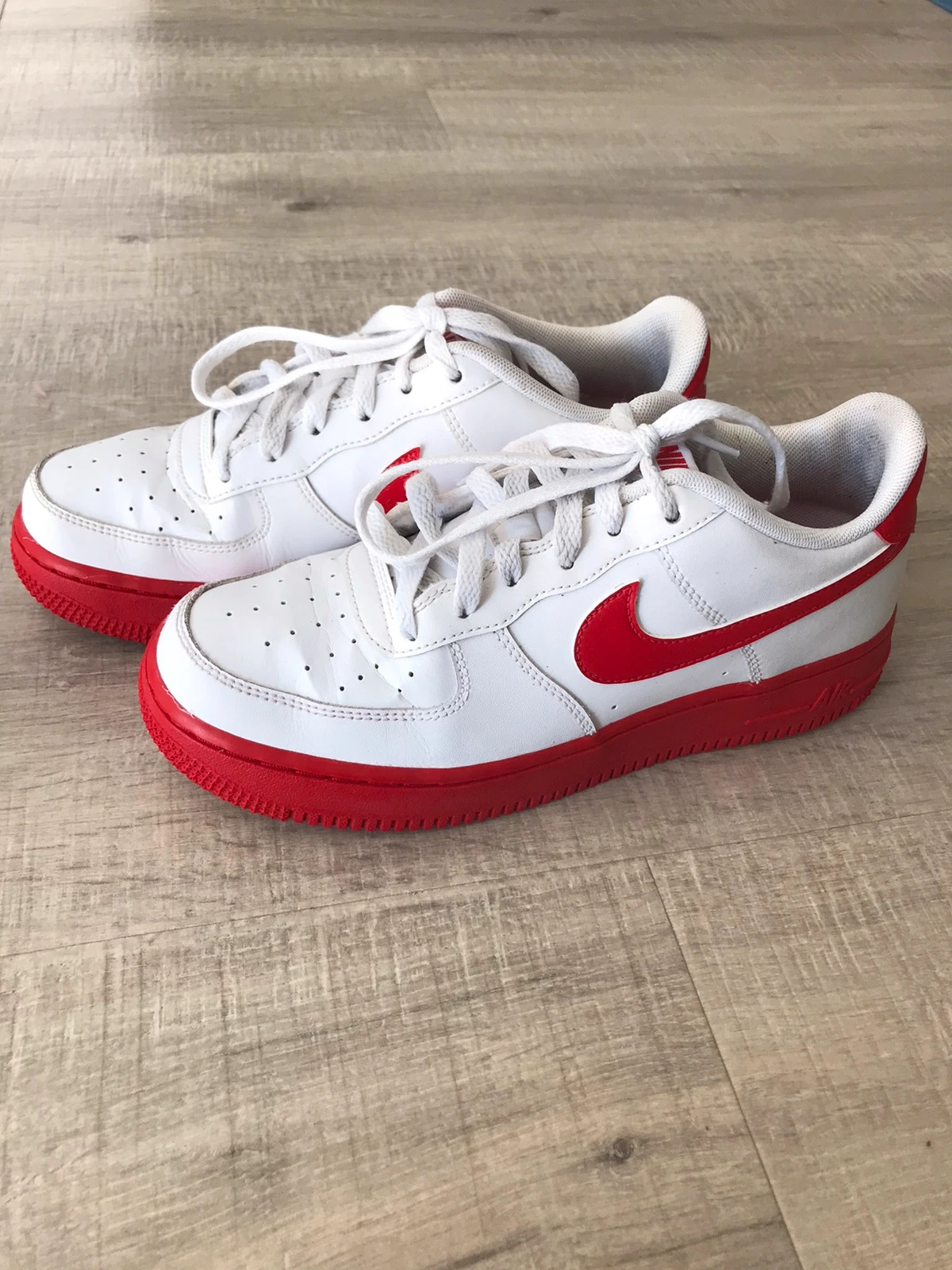 Air force 1 red 2025 tick