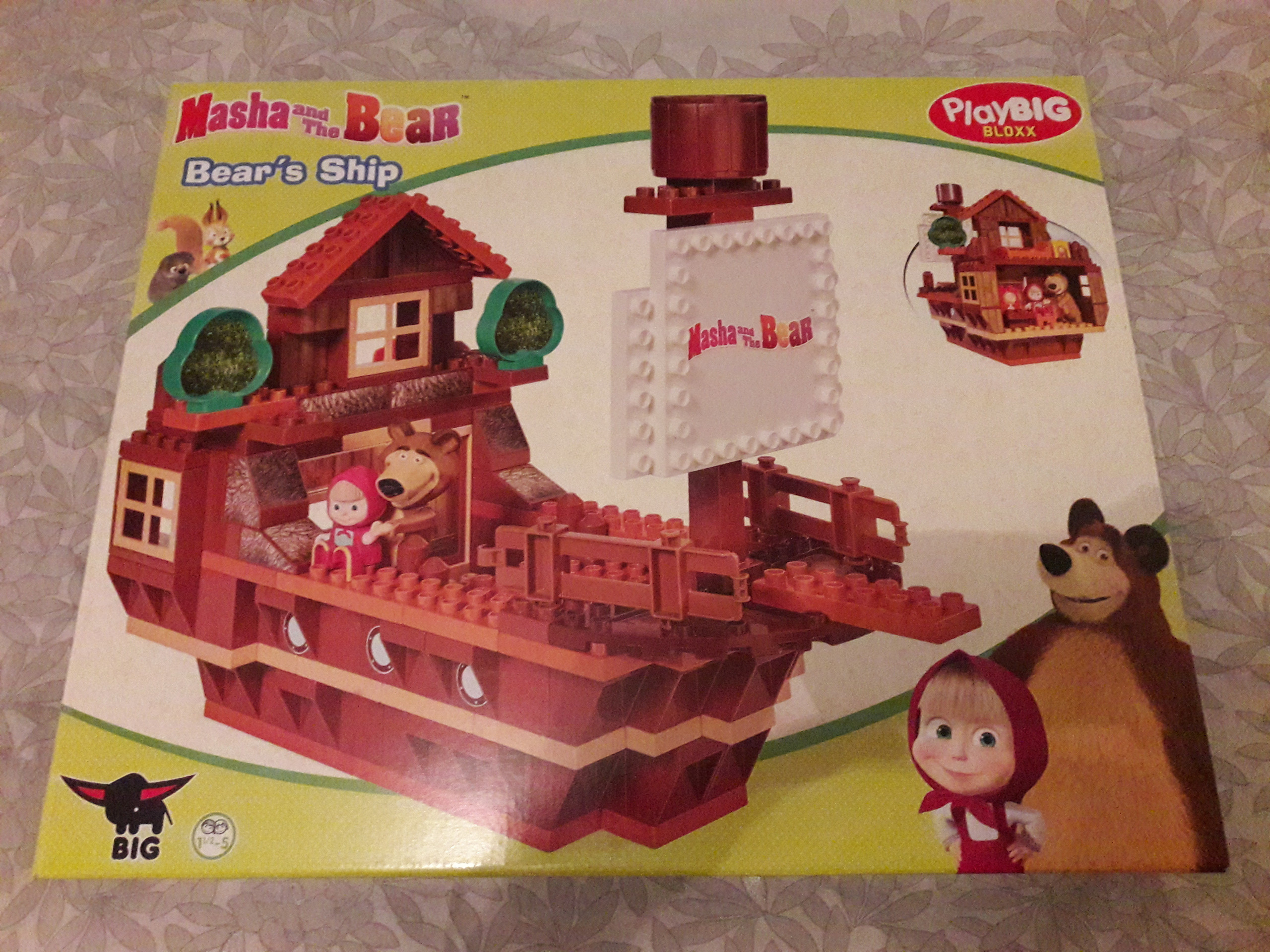 Masha et Michka Jeu de construction Маша и Медведь Building Blocks