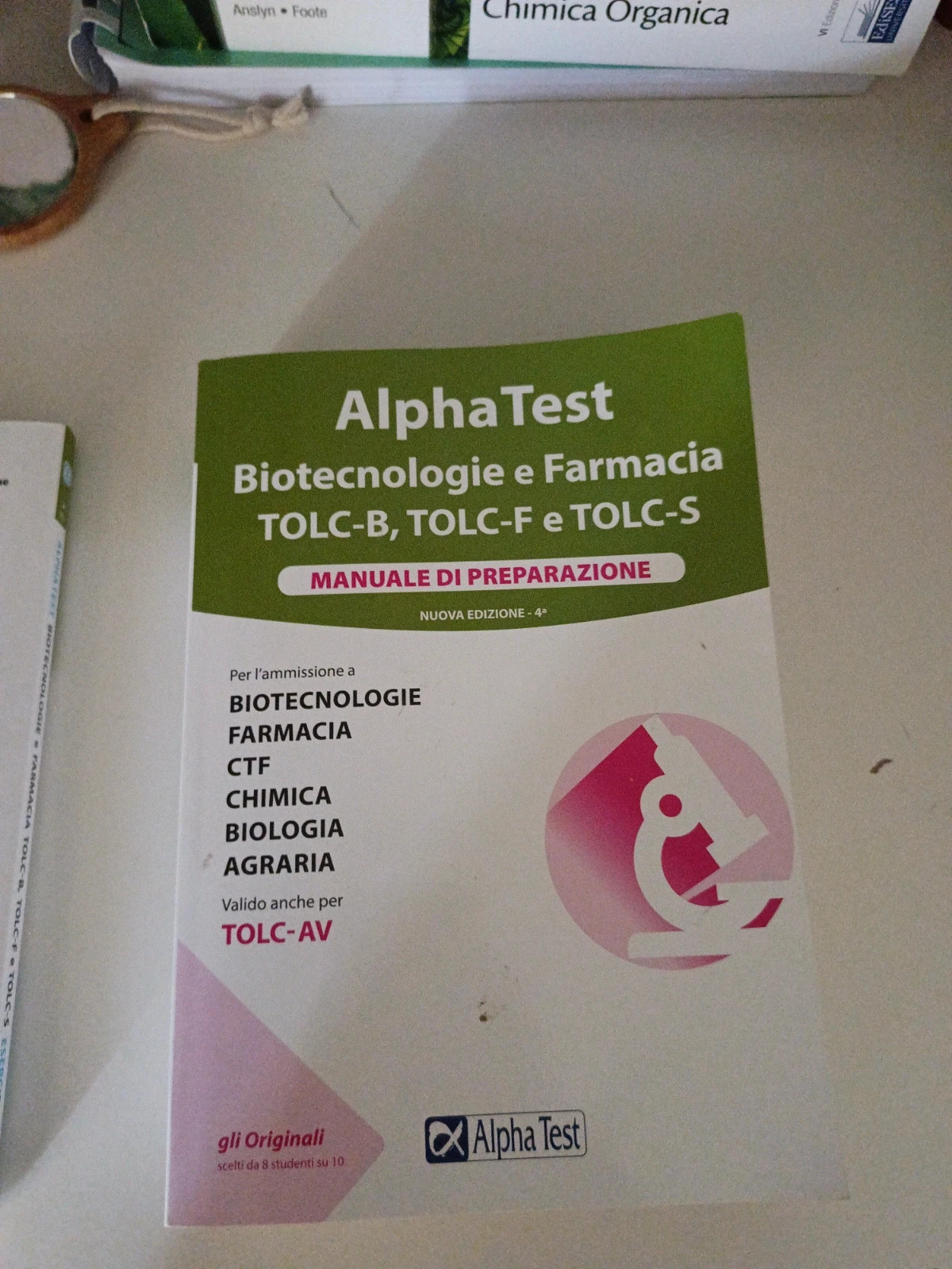 Alpha test biotecnologie e farmacia