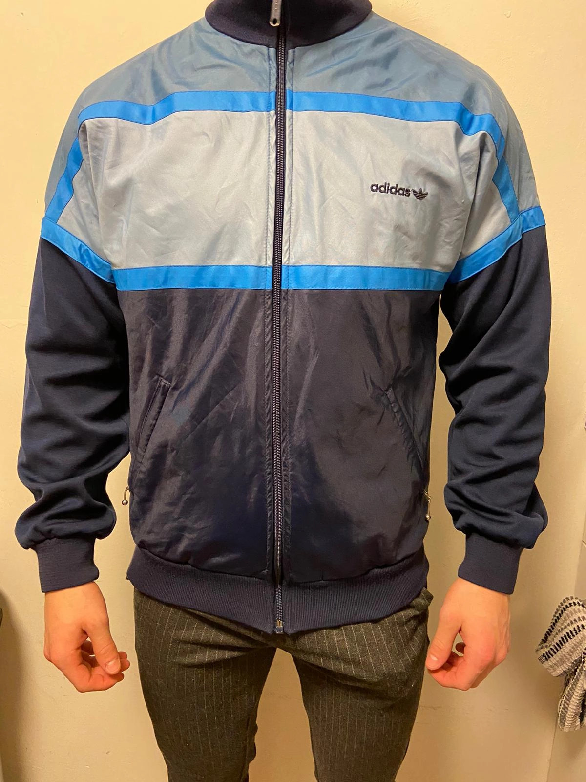 Adidas retro sales coat