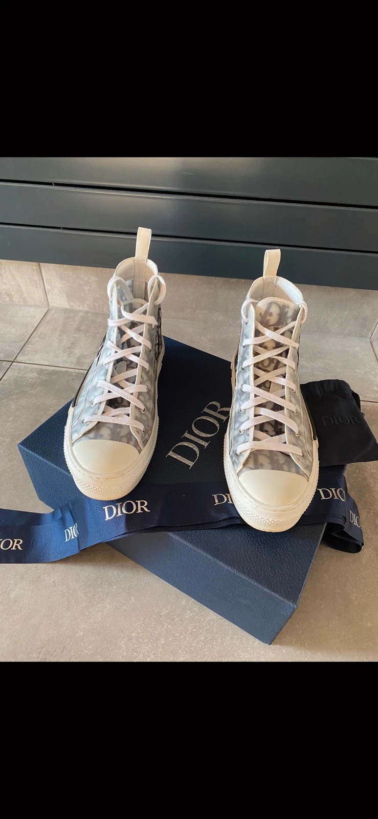 Dior cheap baseball boots