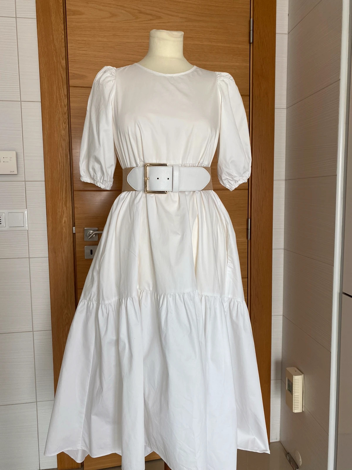 Vestido branco da Zara