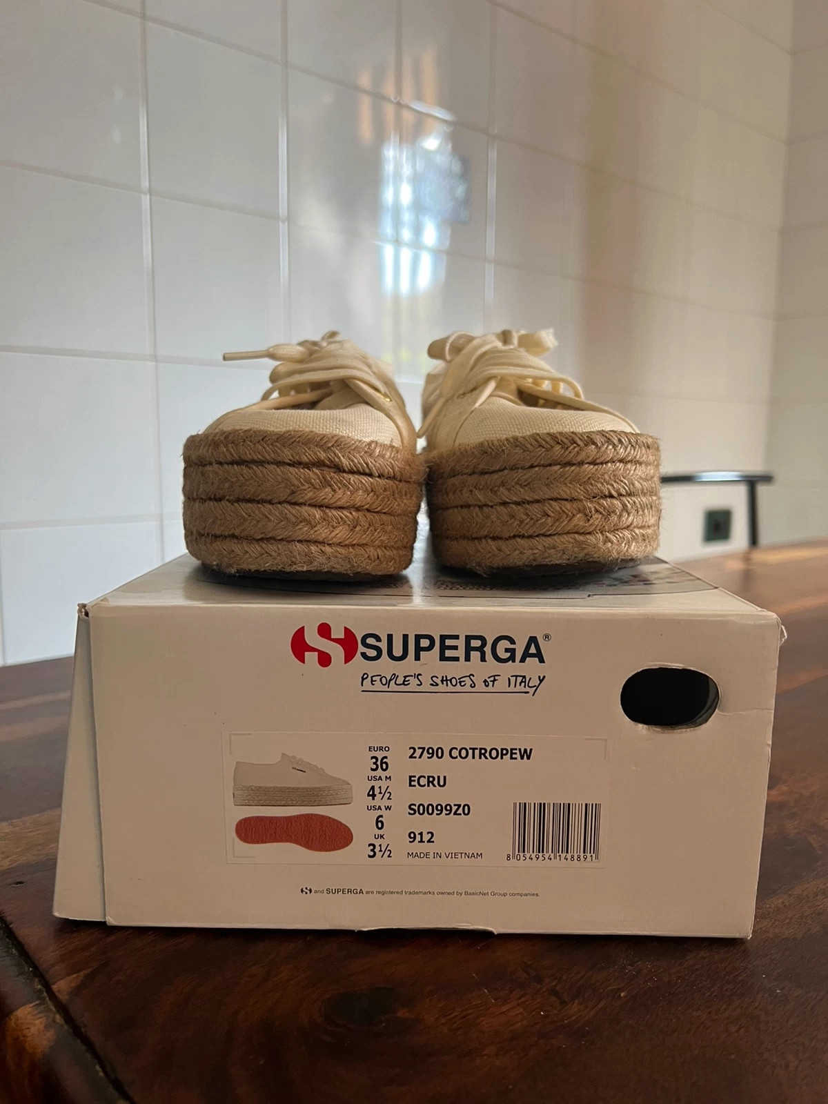 Superga discount ecru 912