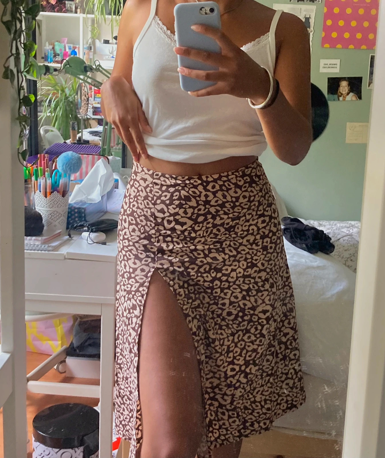 jupe longue shein Vinted