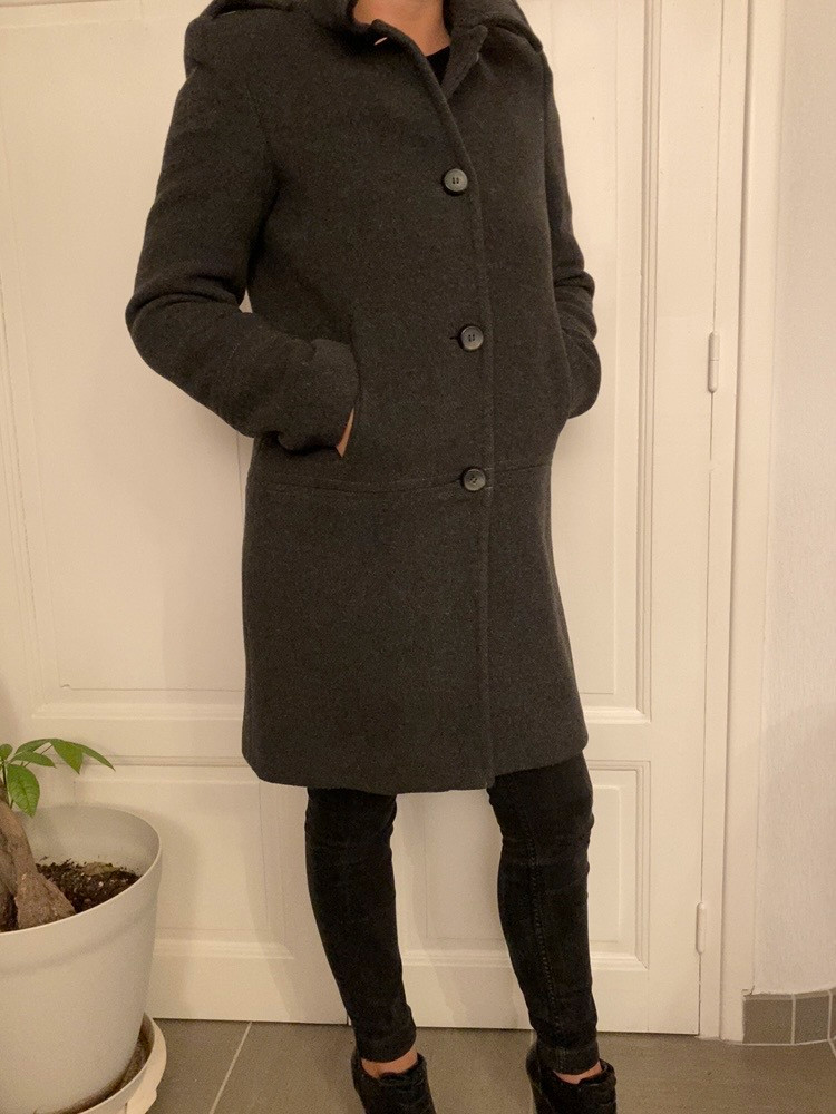 Manteau camaieu laine sale