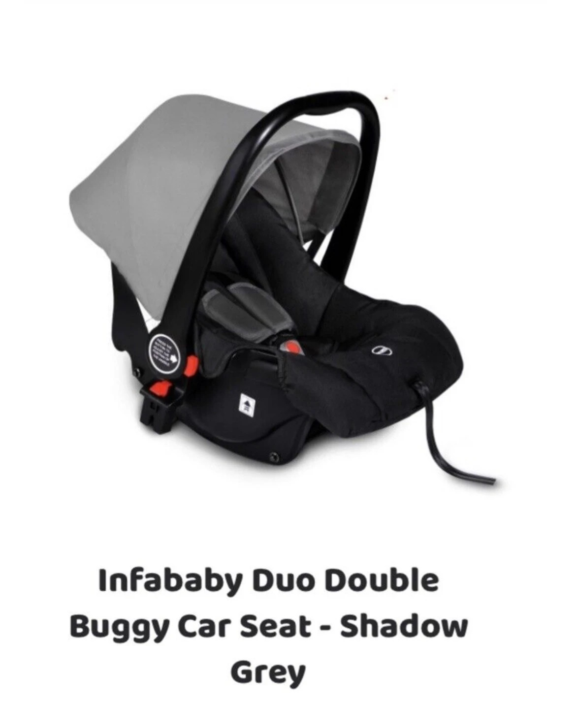 Infababy Duo Double Twin Tandem Stroller Buggy Grey 2 Carseat with extra new push chair stand Vinted