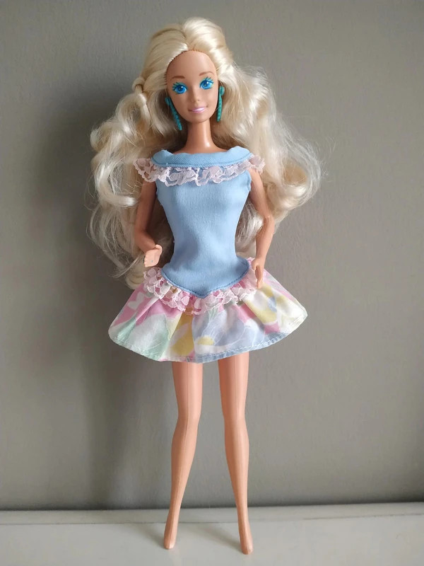 Vêtements Tenue Robe Barbie Printemps SpringTime Fashions Mattel Années  #8609
