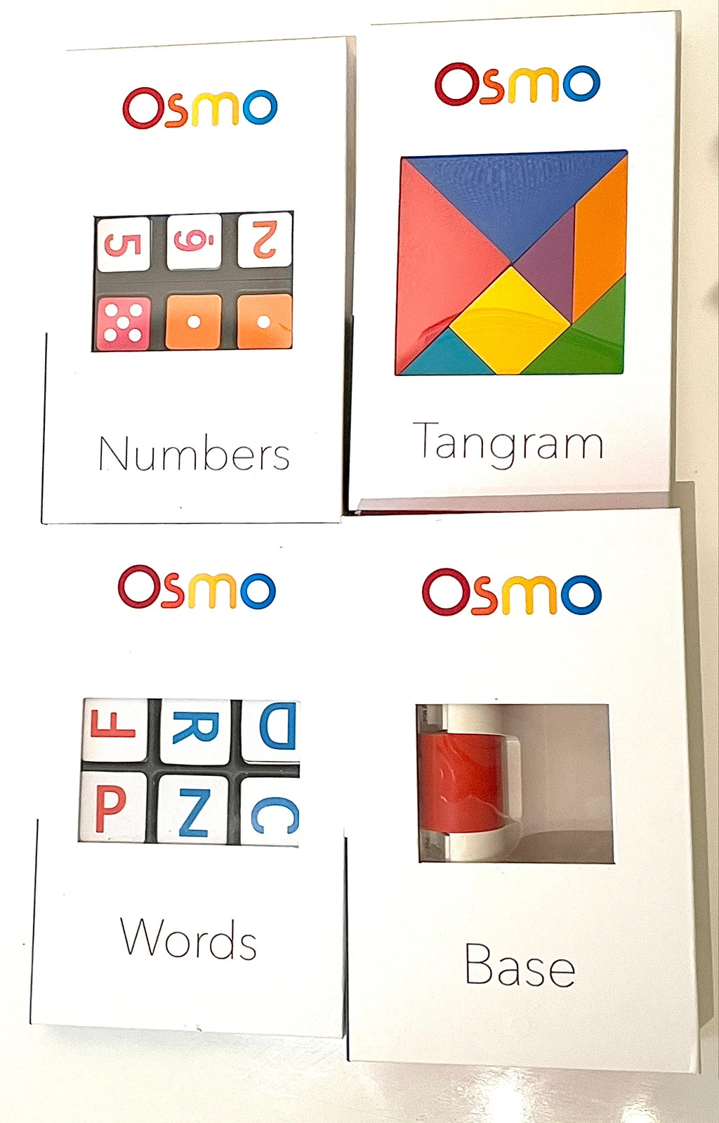 Osmo Set: Base, Tangram, Words, Numbers