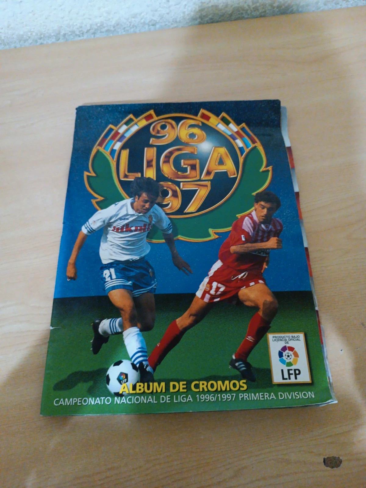 Album de Cromos: Futbol liga 96 97 
