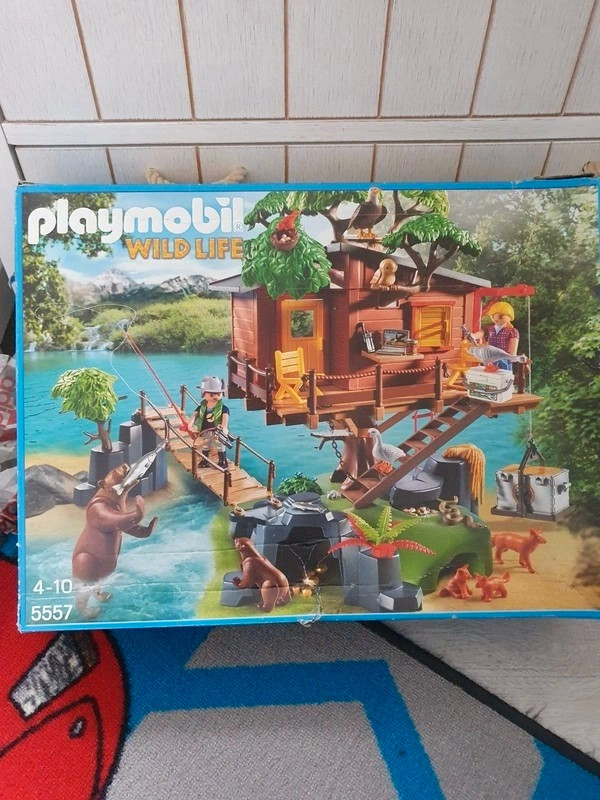 Mode d'emploi Playmobil set 5557 Outdoor Cabane des aventuriers
