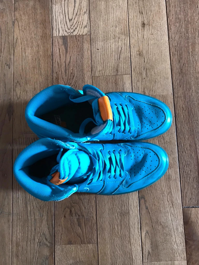 Nike Jordan 1 Retro High Gatorade Blue Lagoon 42.5 Vinted