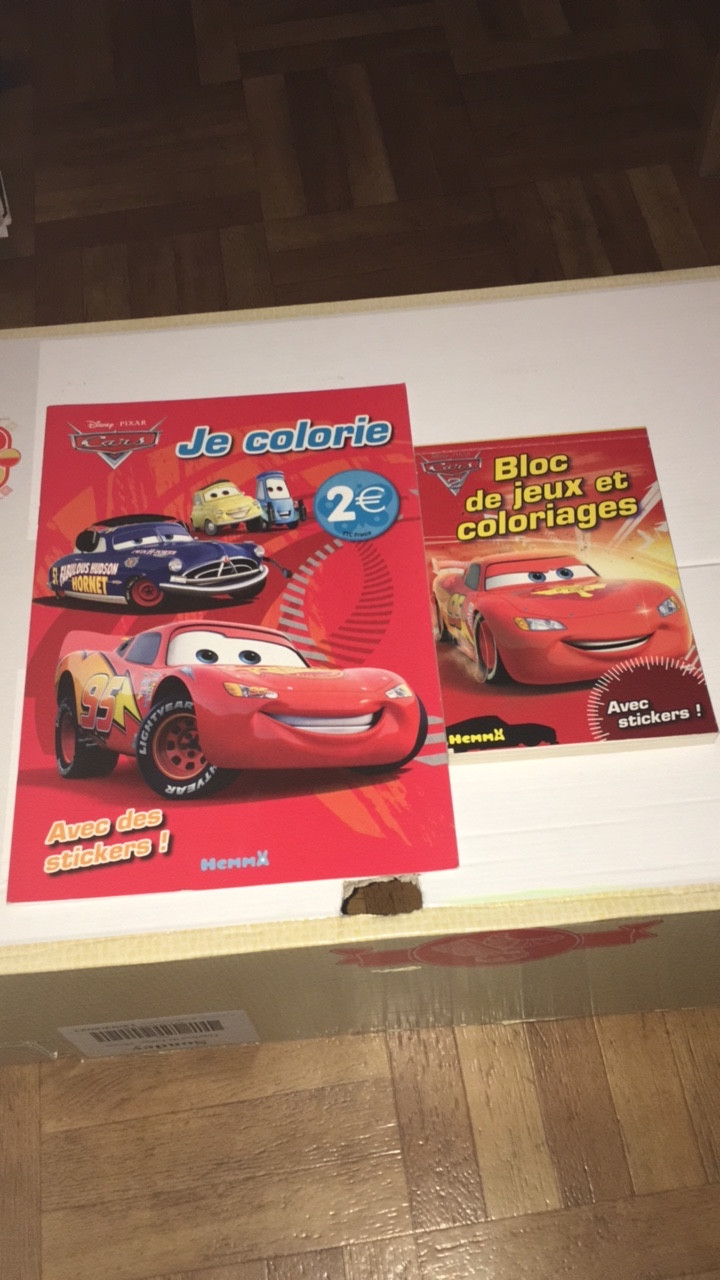 Coloriages Cars, Flash McQueen le numéo 95