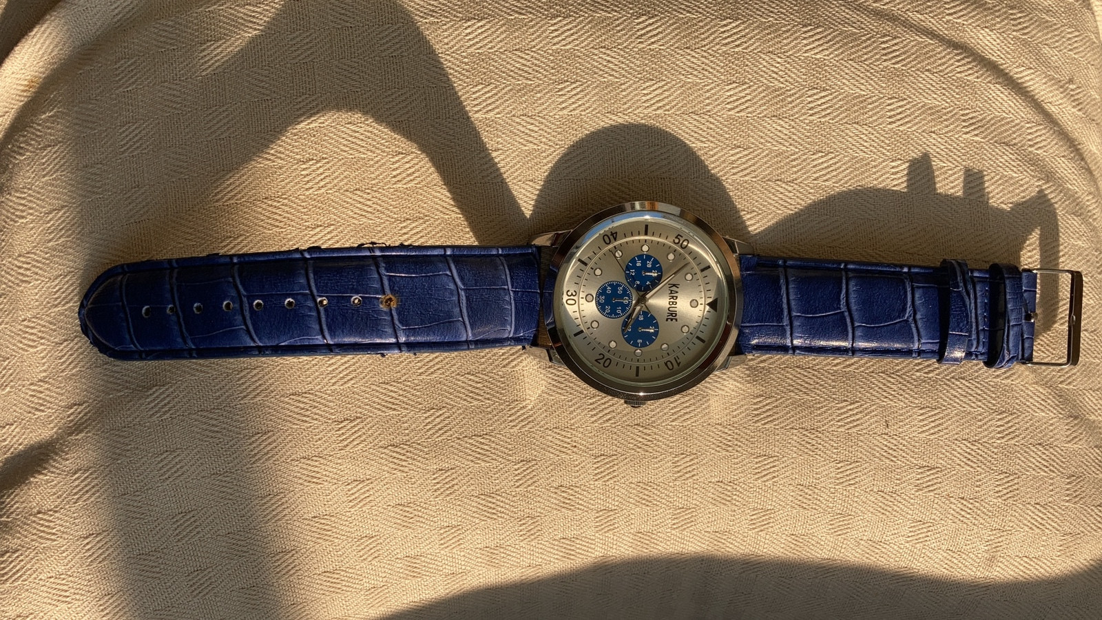 Montre Karbure bleu Vinted