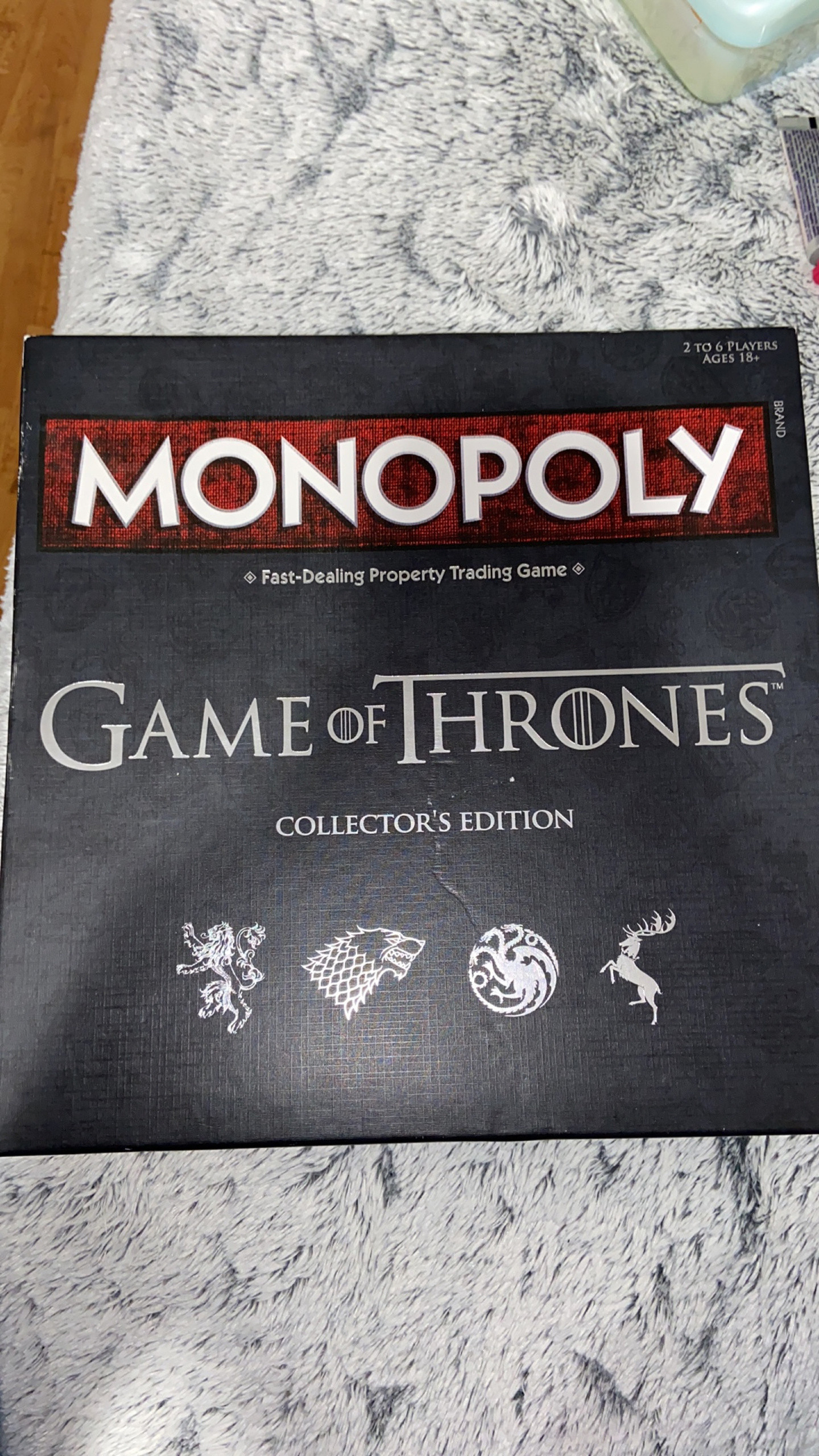 MONOPOLY JEU DE Société Game of Thrones Edition Collector Neuve