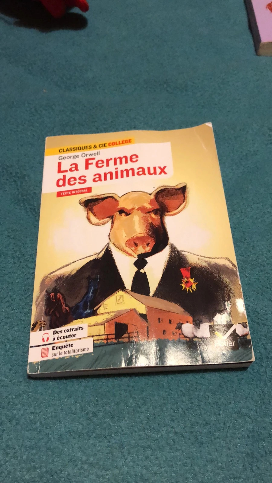 La ferme des animaux alerte George Orwell