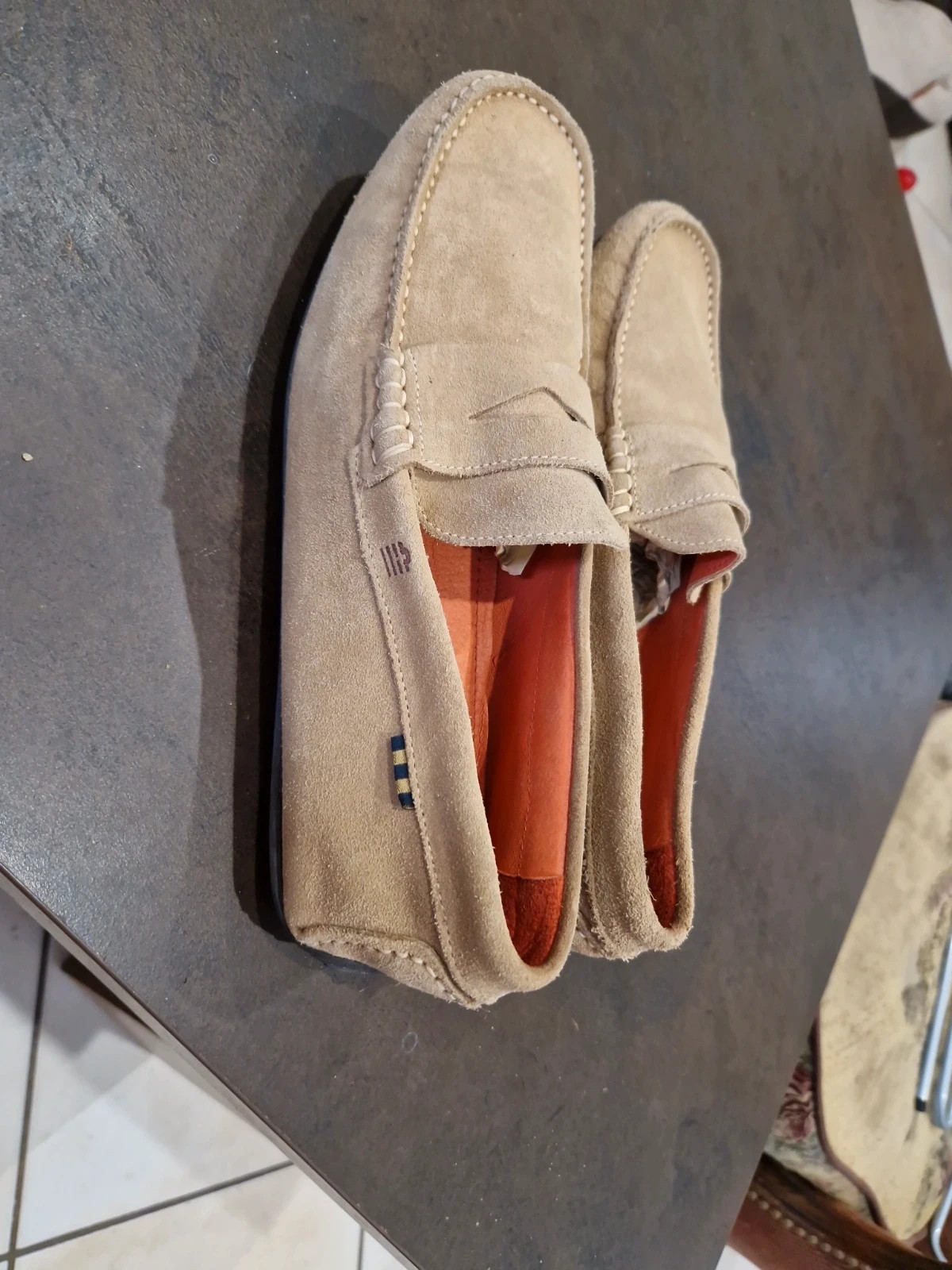 Mocassin top serge blanco