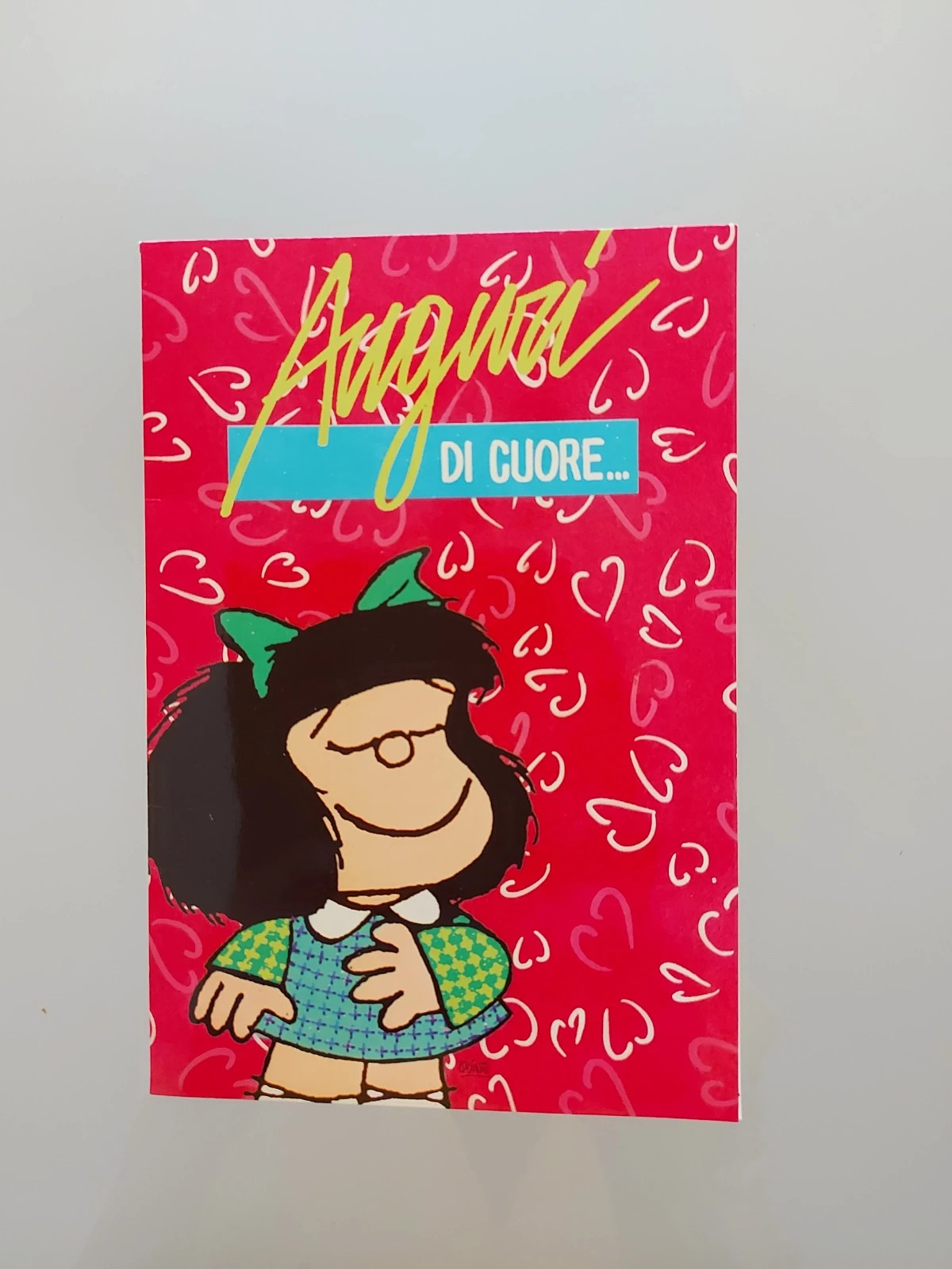 CARTOLINE BIGLIETTI POSTER - BIGLIETTI MAFALDA 21, BUON COMPLEANNO