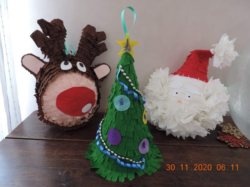 Fig Père Noël et renne