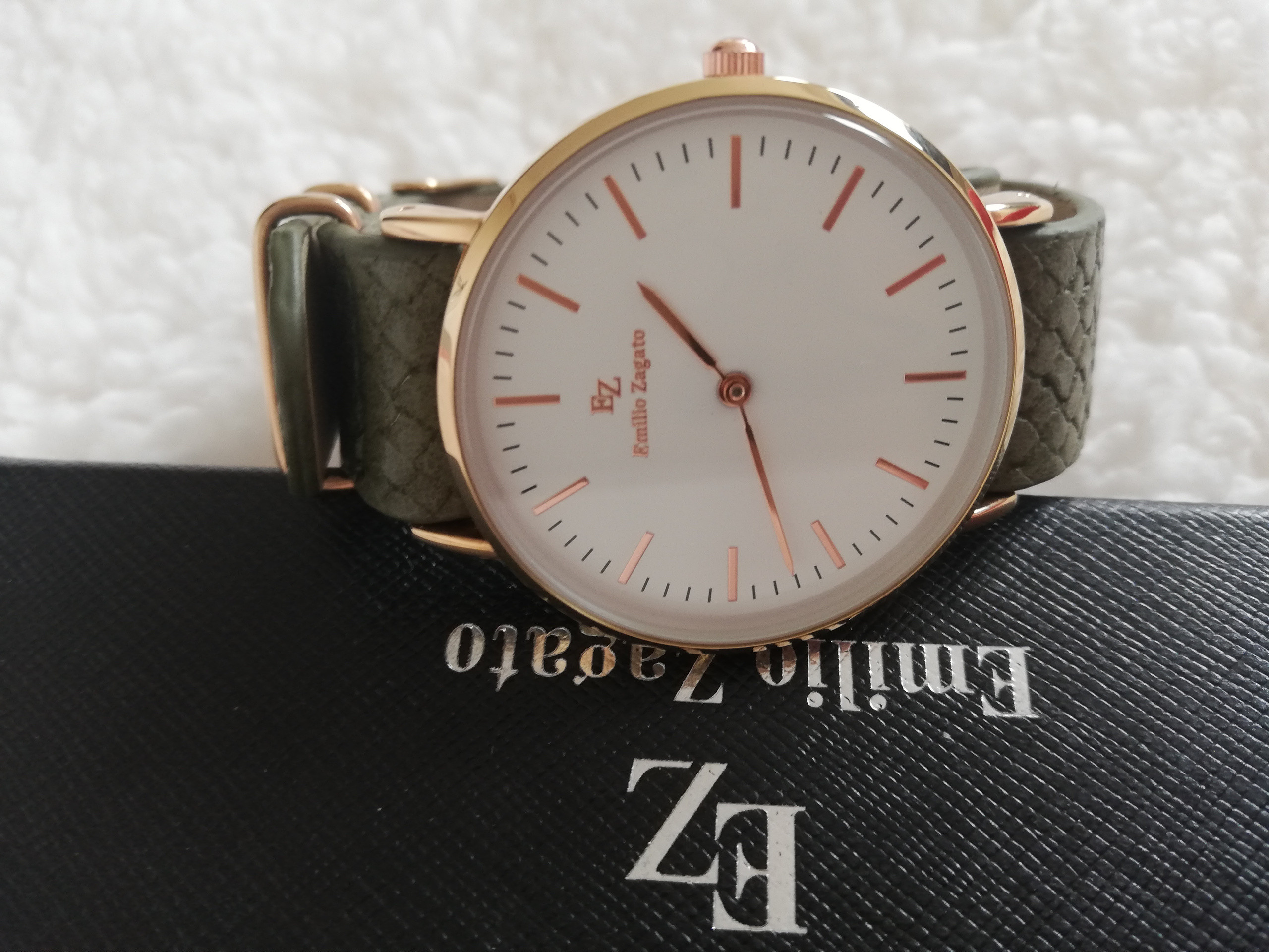 Montre quartz en cuir Emilio Zagato Vinted