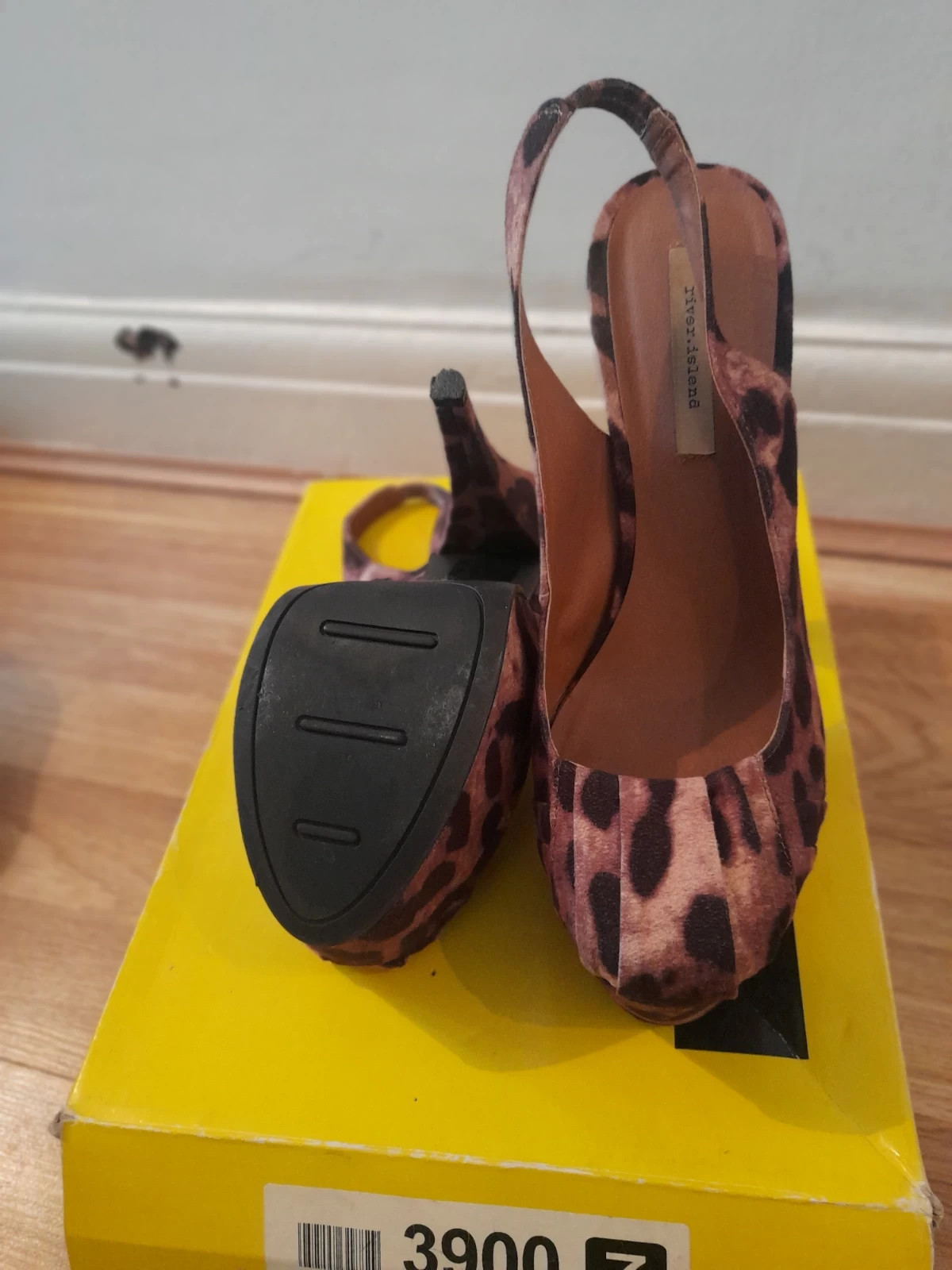 River island clearance leopard print shoes