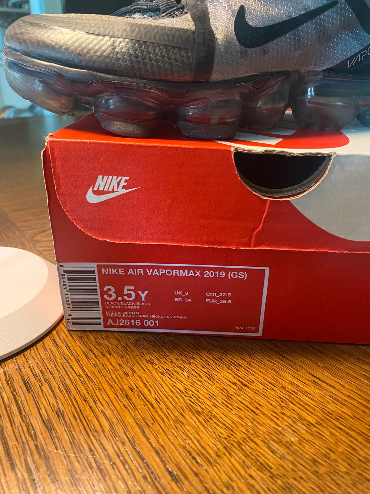 Nike discount vapormax 35.5