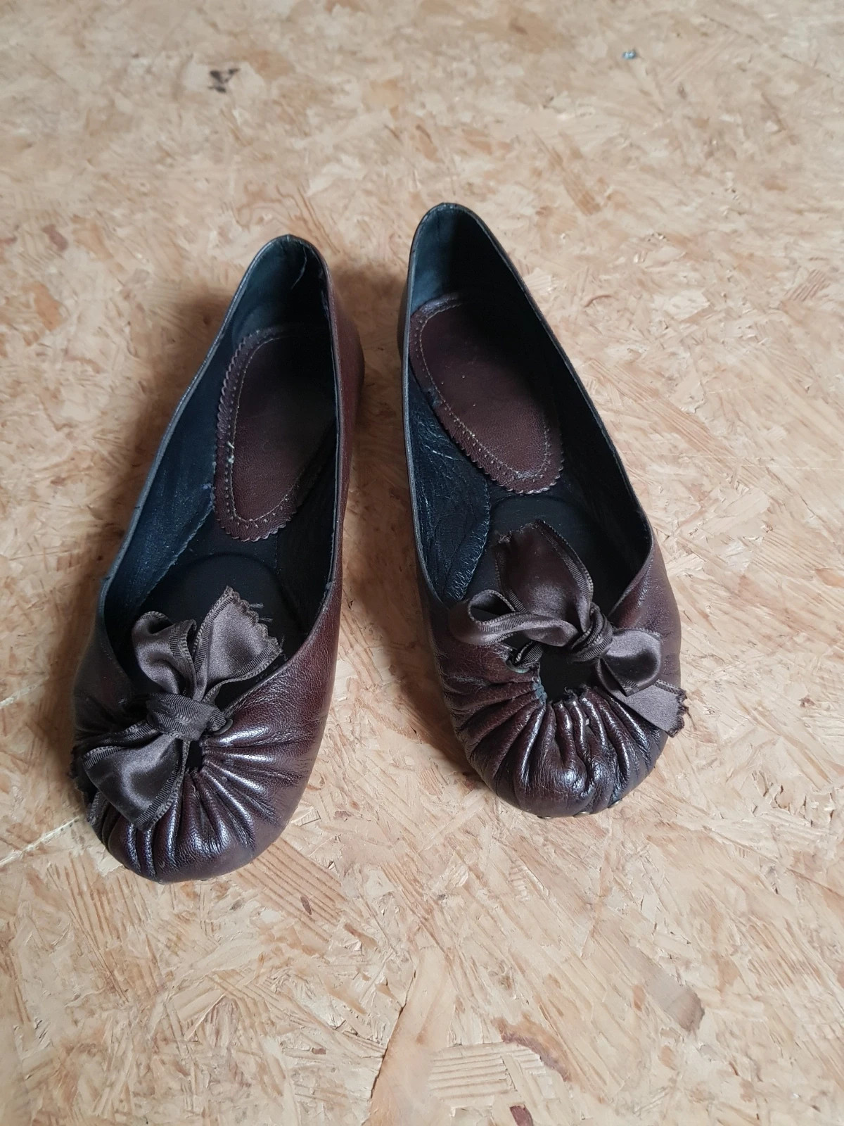 Ballerines Maloles cuir brun 36 Vinted