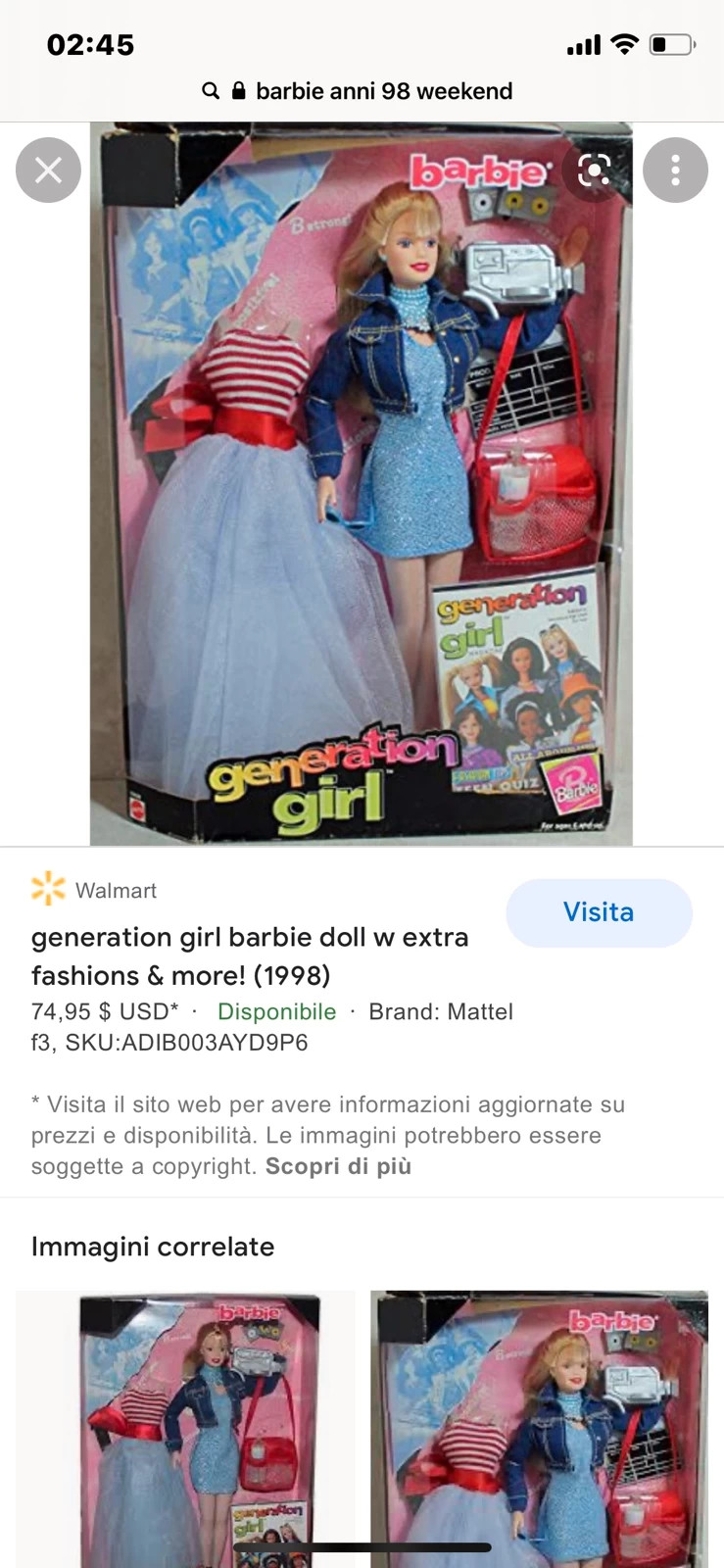 Barbie generation girl Vinted
