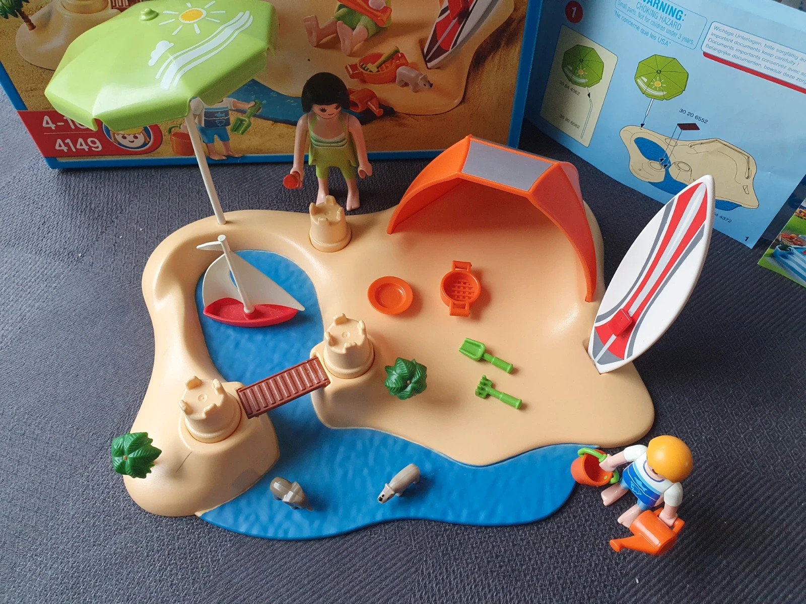 Playmobil 4149 les vacanciers a la plage Vinted