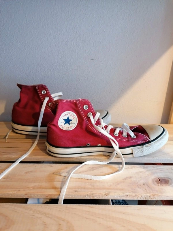 Converse All Star bordeaux unisex taglia 42.5 Vinted