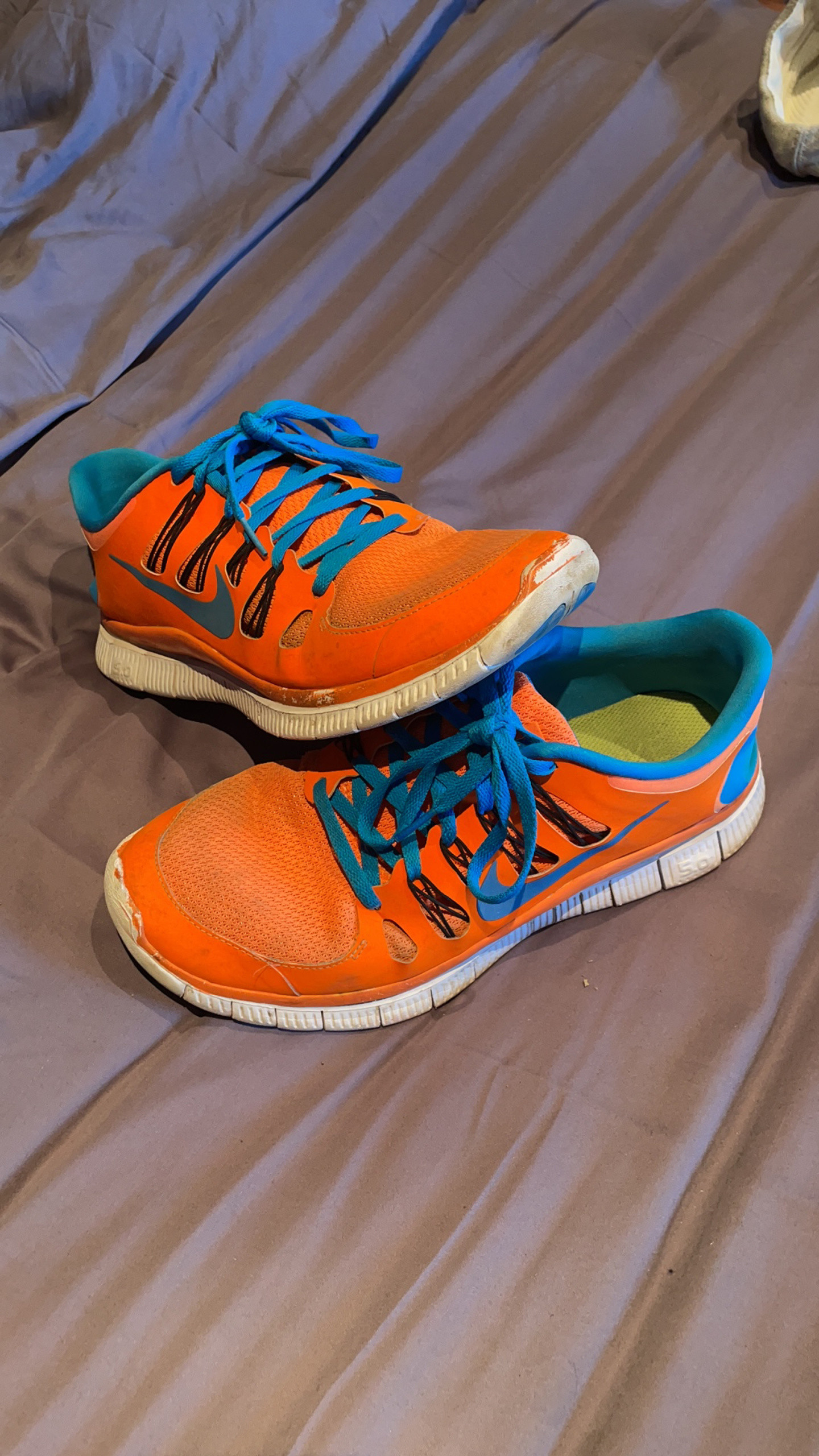 Nike free run 5 bambino arancione on sale