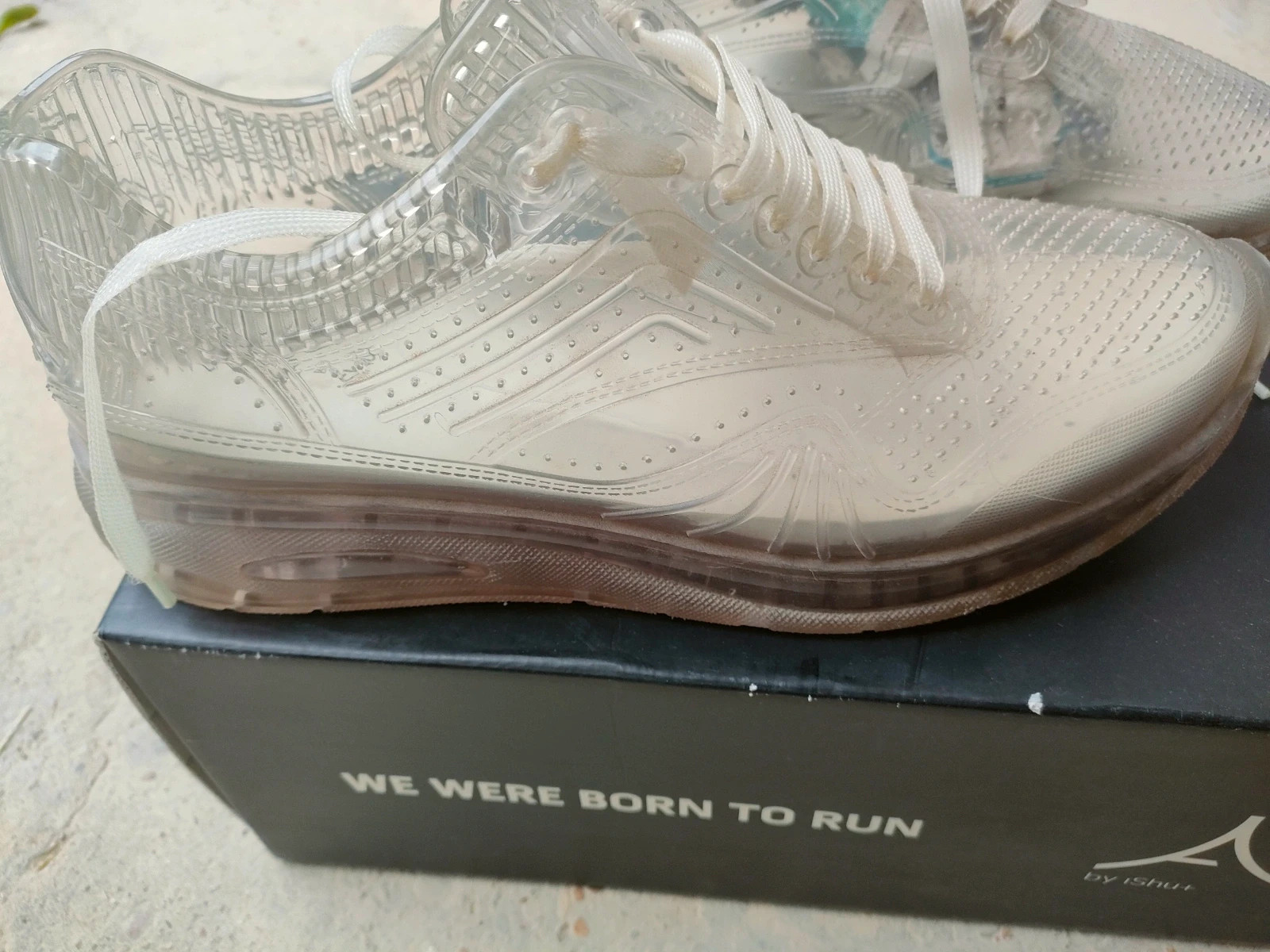 Scarpe trasparenti del piero clearance