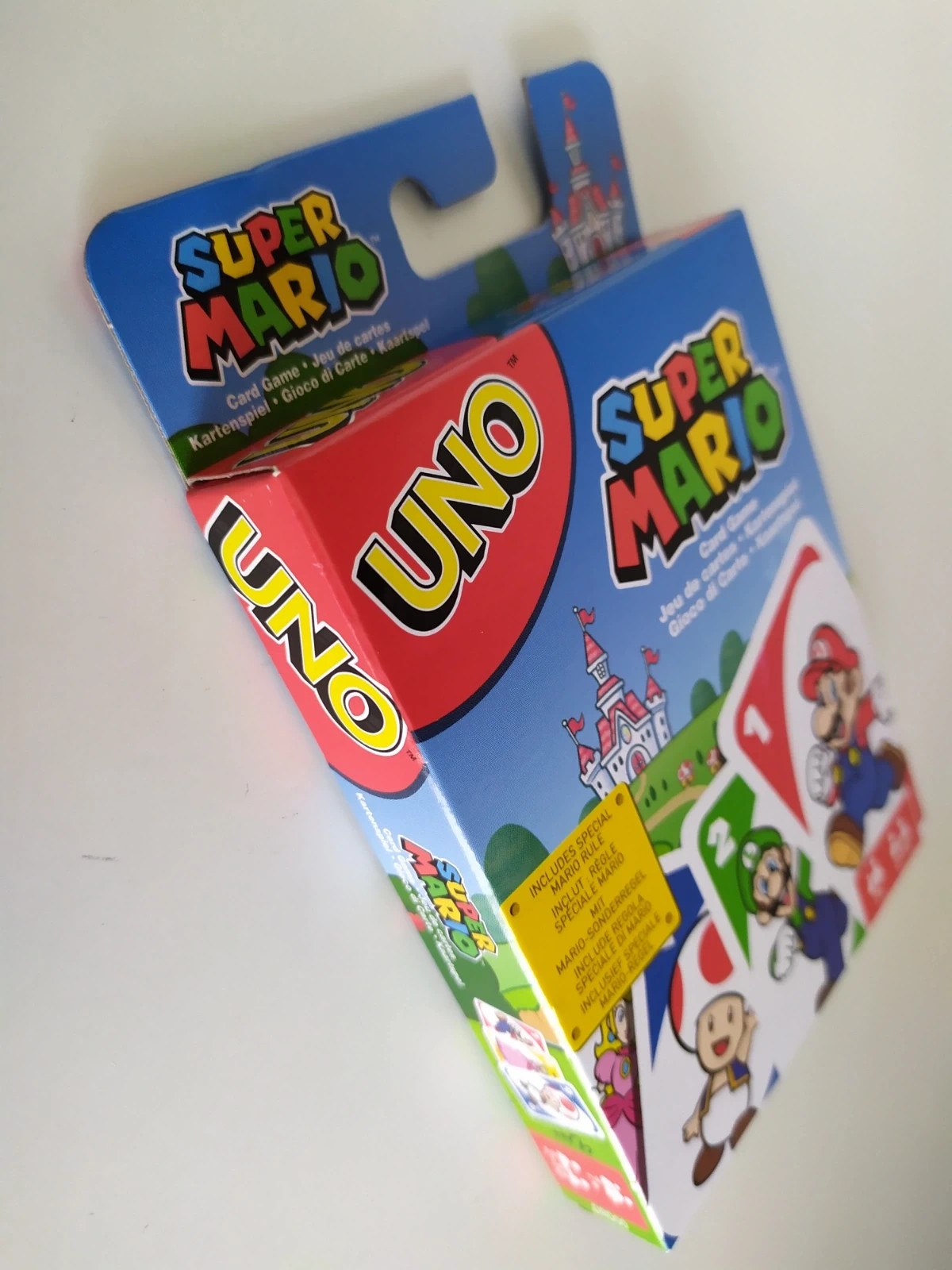 Jeu de Carte UNO Mattel super Mario Nintendo neuf