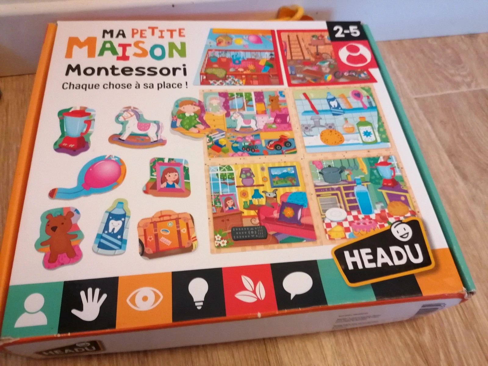 Ma petite maison Montessori - Headu - Jeu éducatif