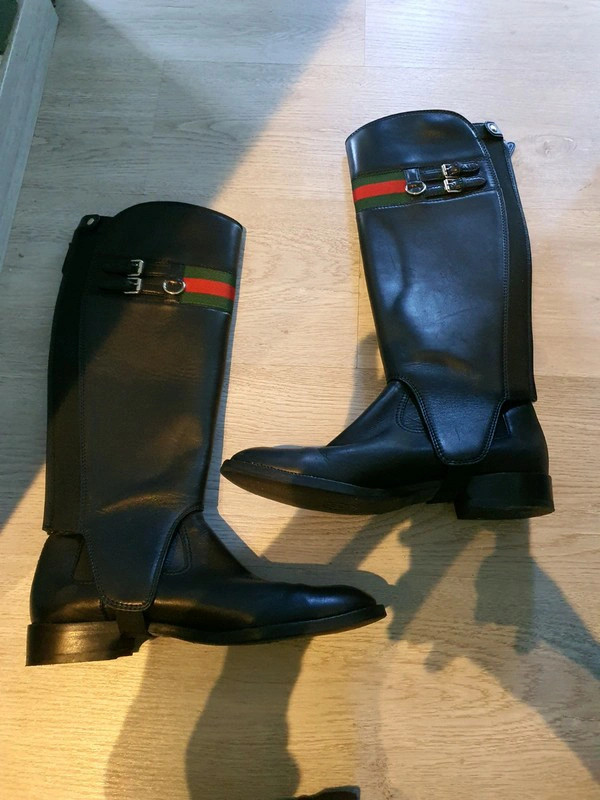 Gucci horse riding boots