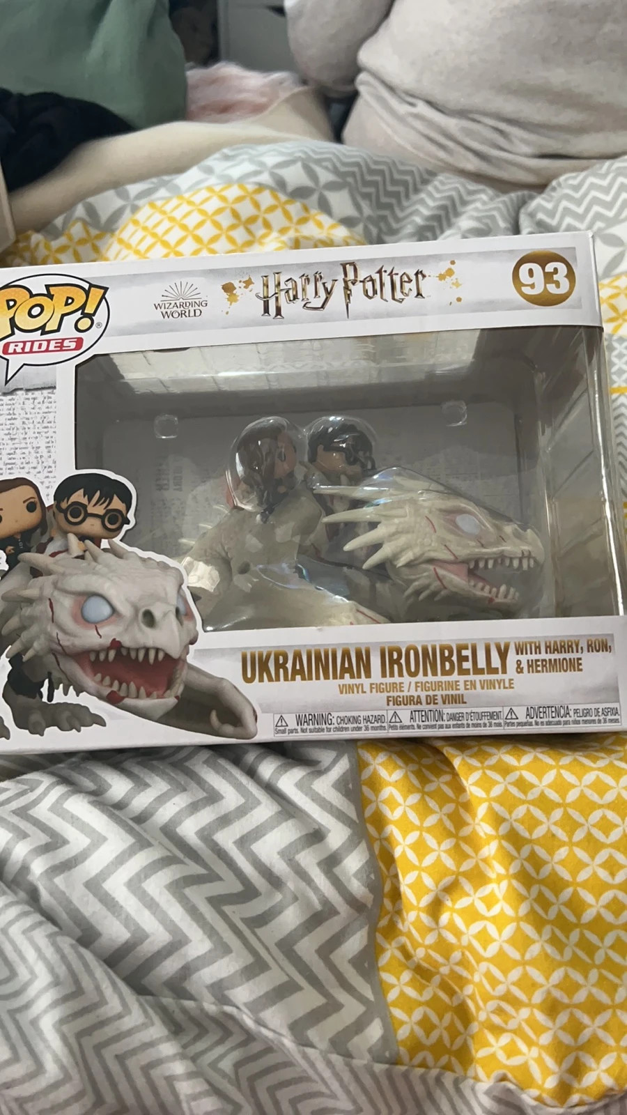 POP! Harry, Hermione & Ron on the Ukrainian Dragon N°93