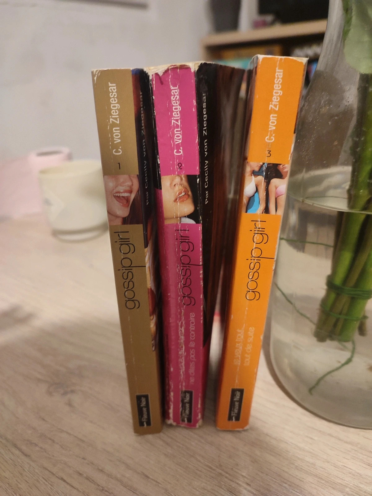 Gossip girl livre tomes 1, 2 et 3