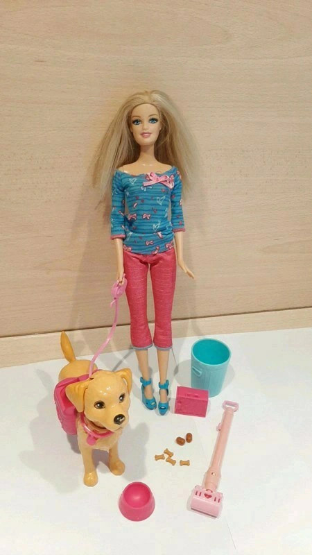 Barbie et son chien Taffy