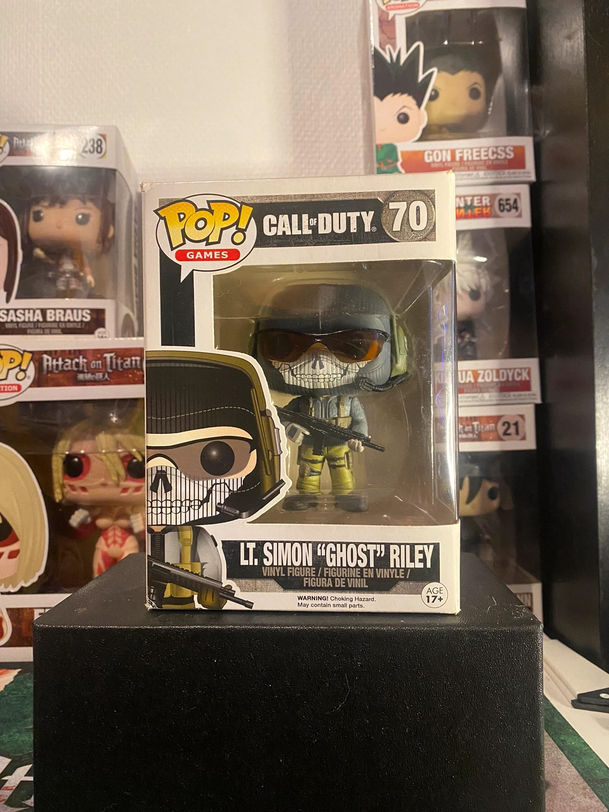 Funko Pop! Games Call of Duty Lt. Simon (Ghost) Riley Figure #70 - US