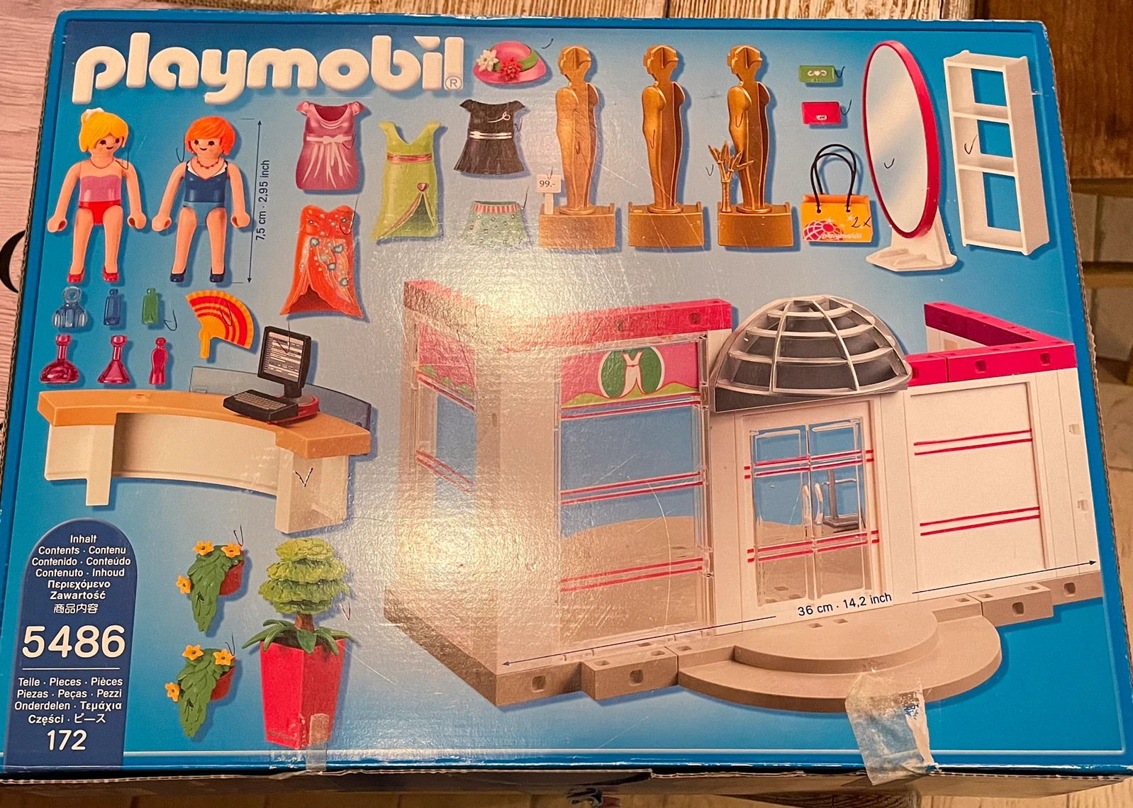 PLAYMOBIL Magasin de vêtements - 5486