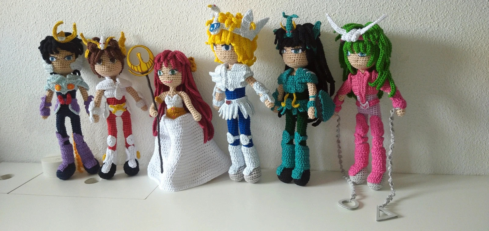 Amigurumi caballeros del cheap zodiaco