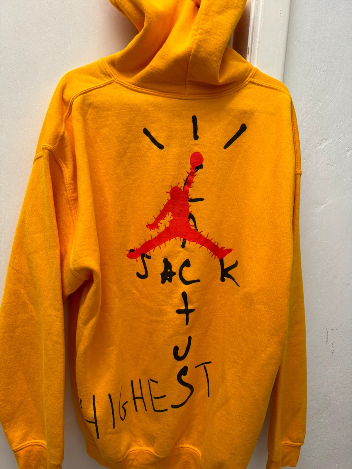 Felpa Travis Scott Jordan Cactus Jack Highest oro Vinted