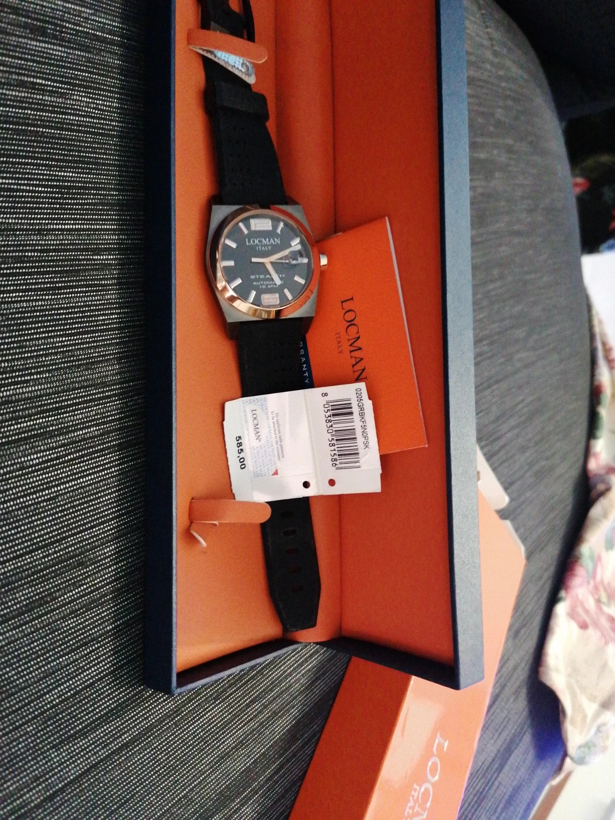 Pubblicità orologio locman online