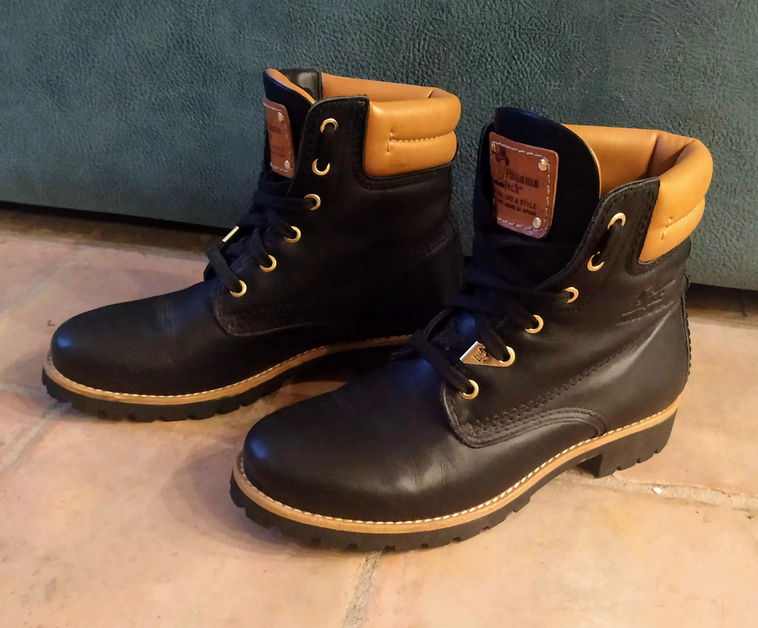  Panama Jack Botines para hombre, Negro - : Ropa, Zapatos y  Joyería